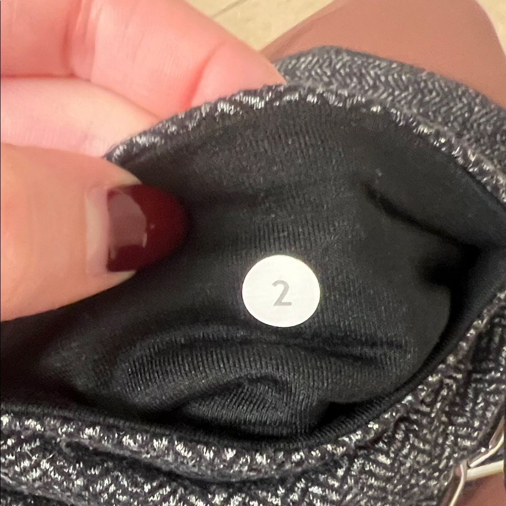 Lululemon Wunder Under Low Rise Heathered Herringbone Leggings - Picture 8 of 8